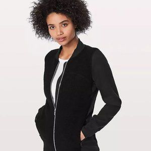 Lululemon Stand Out Sherpa Jacket Sz 8